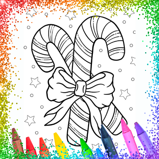 Glitter Candy Coloring Book - AppWisp.com