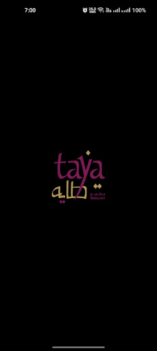 Android application Taya Restaurant KSA screenshort