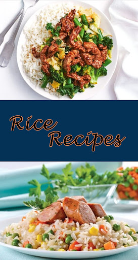 Android application Rice Recipes screenshort