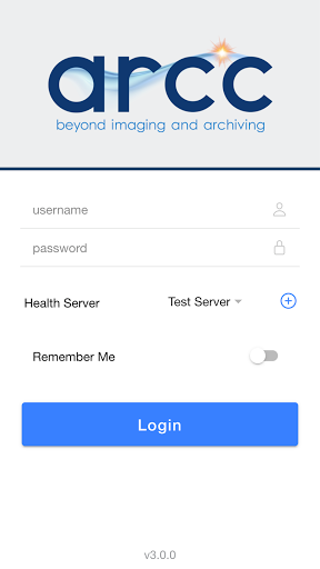 Android application arccMobile™ screenshort