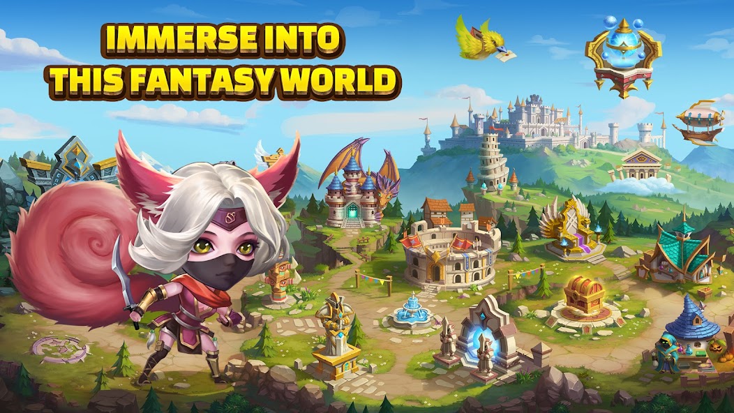 Heroes Charge HD 2.1.409 APK + Mod (Free purchase / God Mode) for Android