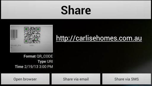 QR Barcode Scanner Screen 3