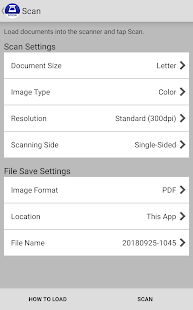 Epson DocumentScan Screenshot