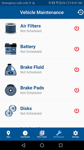 Android application iDriving Coach screenshort
