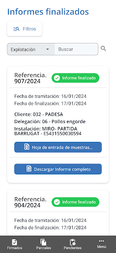 Android application App CESAC screenshort