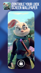 Screenshot 2 Samurai Rabbit Anime Wallpaper android