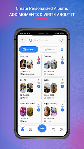 MyTrilo - The Memory organizer Screen 3