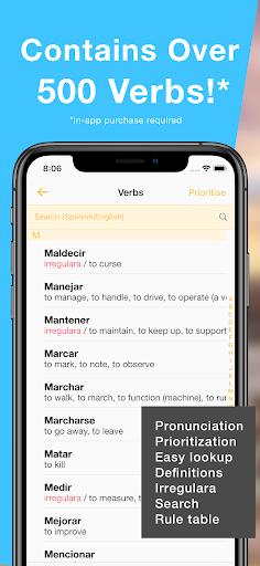 Conjuu - Spanish Conjugation Screen 3