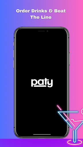 Android application Paty: Order Drinks To Bar screenshort