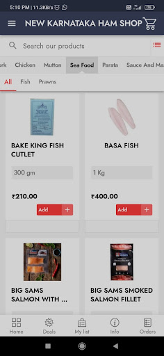 NEW KARNATAKA HAM SHOP Screen 3