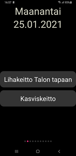 Android application Raseko Ruokalista screenshort