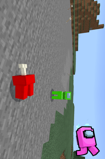 Amazing Mod Skin 4D Among Us mcpe