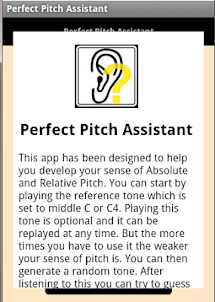Perfect Pitch Trainer