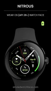 Nitrous: Wear OS watch face