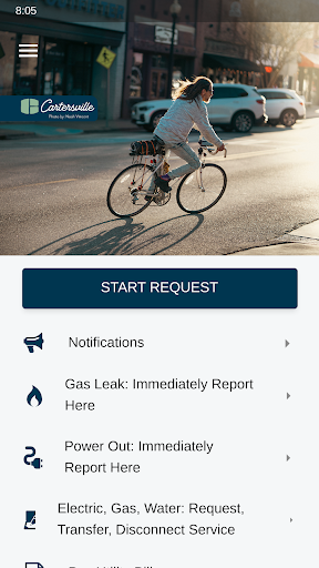 Android application My Cartersville screenshort