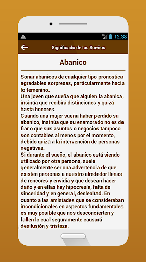 Significado de los Sueños Screen 3