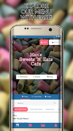 Hans Sweets N Eats Screen 2
