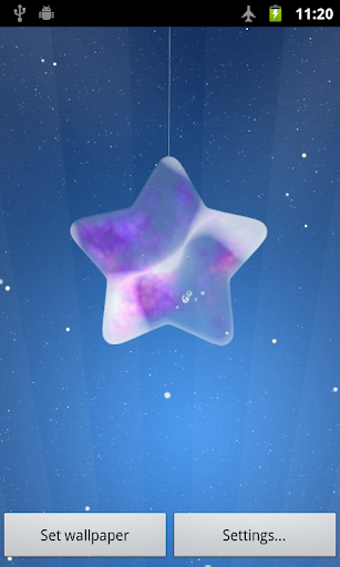 Lucky Crystal Live Wallpaper Screen 2