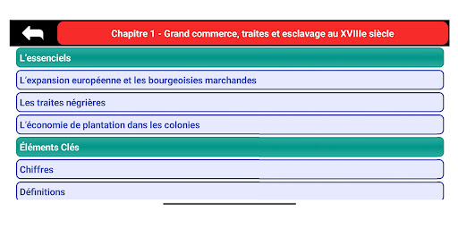 Révision Histoire 4ème Screen 2