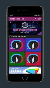 Speed Test Internet - 4 Server