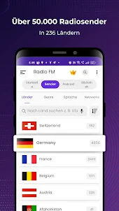 Radio FM: Live-Radio-App