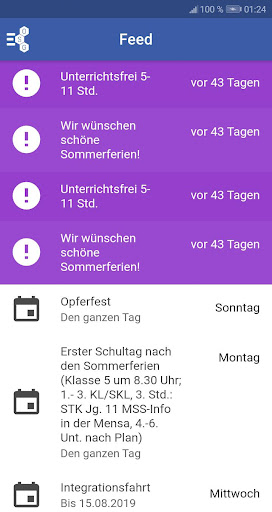 Android application OSG App screenshort