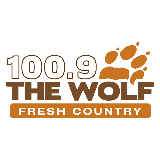 100.9 The Wolf (WPGI FM) logo