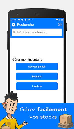 Android application Alfred - Inventory Management screenshort