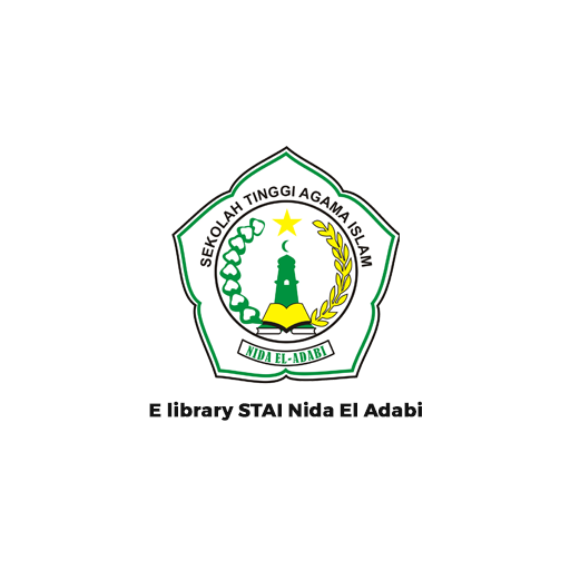 E library STAI Nida El Adabi logo
