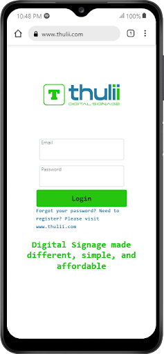 Android application Thulii Manager screenshort