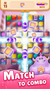 Sweet Crunch Match 3 Games Mod Apk v1.7.9 (Unlimited Coins) For Android 2