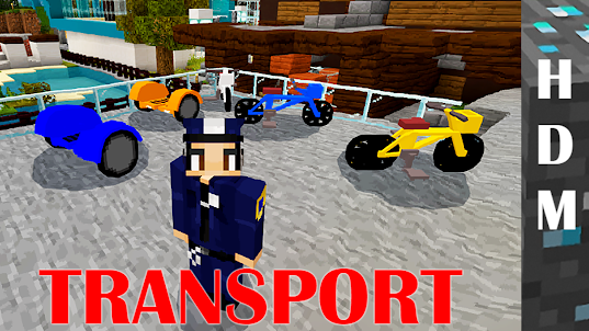 Simple Transport mod for mcpe