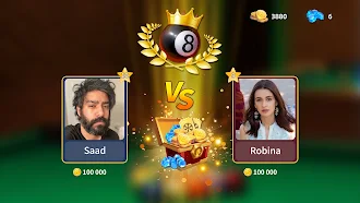 Game screenshot ビリヤード:8 Ball Pool オフラインスポーツゲーム apk download