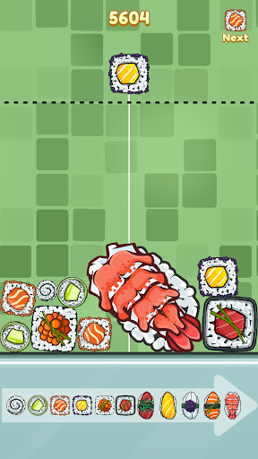 Android application Giant Sushi: Food Merge Master screenshort