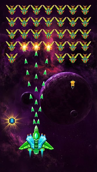 Galaxy Attack: Alien Shooting 55.8 APK + Мод (Unlimited money) за Android