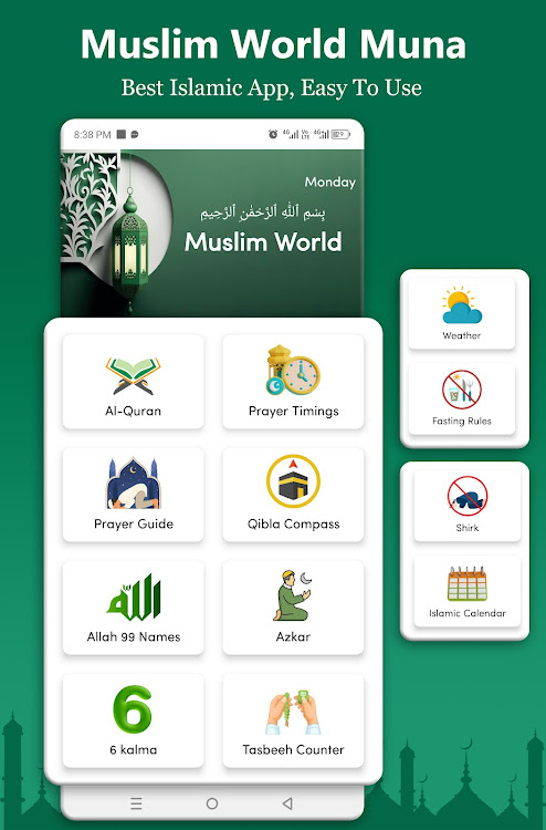 Muslim World Muna: Prayer Time - 1.0.24 - (Android)