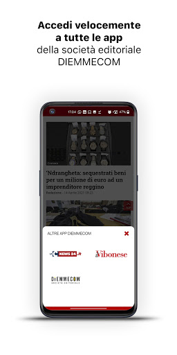 Android application Il Reggino screenshort