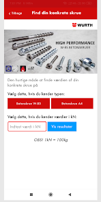 Würth anker beregning - Apps on Google Play