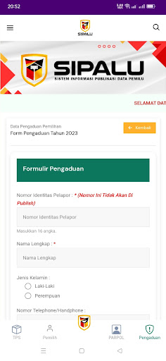 SIPALU Screen 2