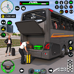City Bus Simulator City Game: imaxe da icona