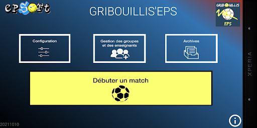 Android application GribouillisEPS screenshort