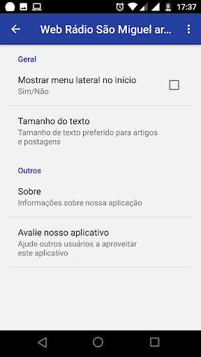 Web Rádio São Miguel arcanjo
