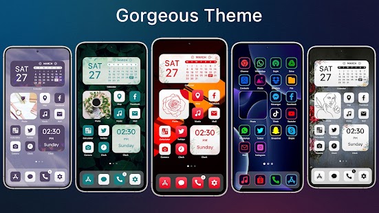 Launcher AiOS - MiniPhone Ekran görüntüsü