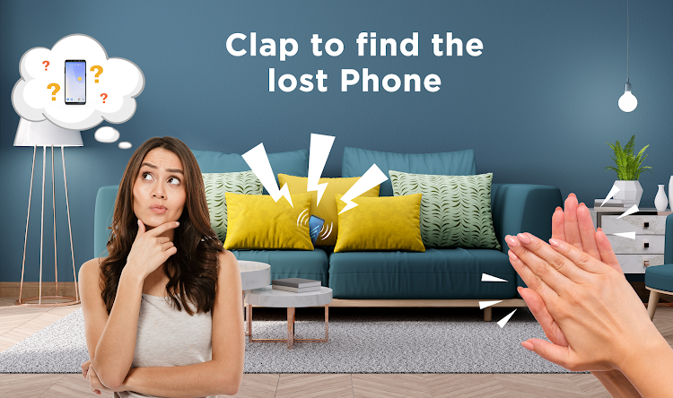 Phone Finder by Clap and Flash - 1.1 - (Android)