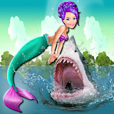 Mermaid Jump Shark Attack icon