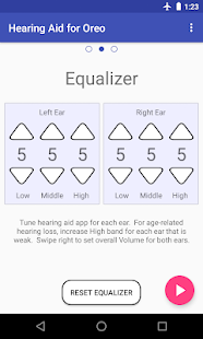 Super Hearing Oreo 8.0 (Snímek obrazovky Amplif