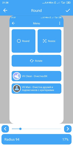 Round Resize Rotate - Edit all