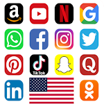 USA -All Social media networks Apk
