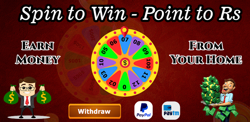 Spin to win and Earn