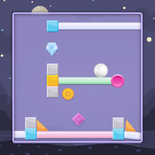 Blocks & Gems: Swipe game logo